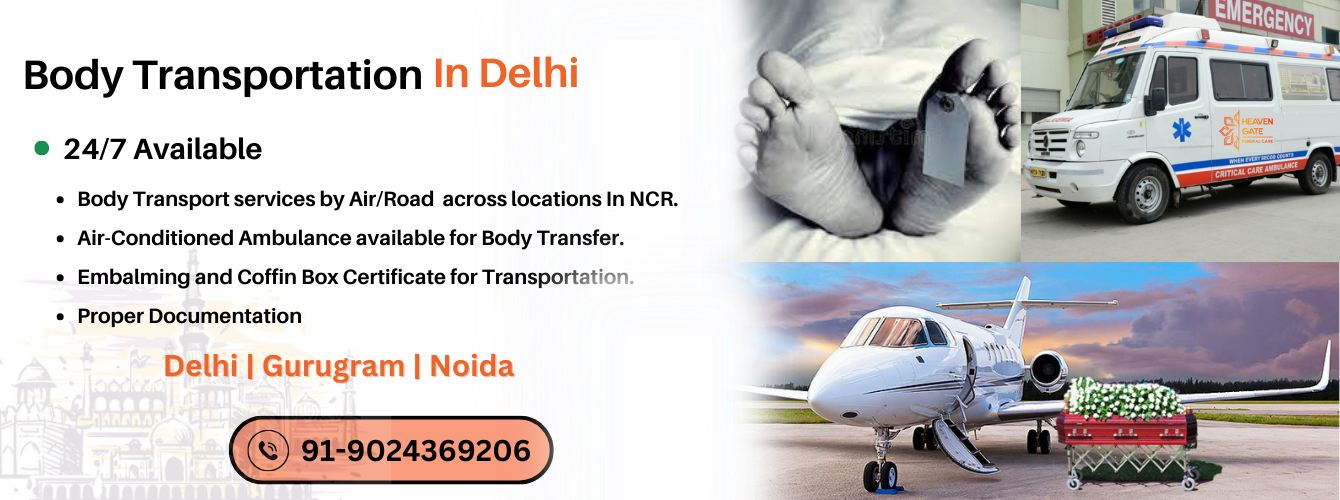 Dead Body Transportation In Delhi