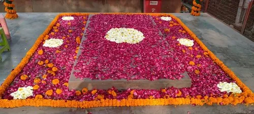 Decorative Cremation ground